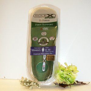 INOVA SoleX Sport Women's Size 6-10 Orthotics X-Static Silver NIP Firm Support